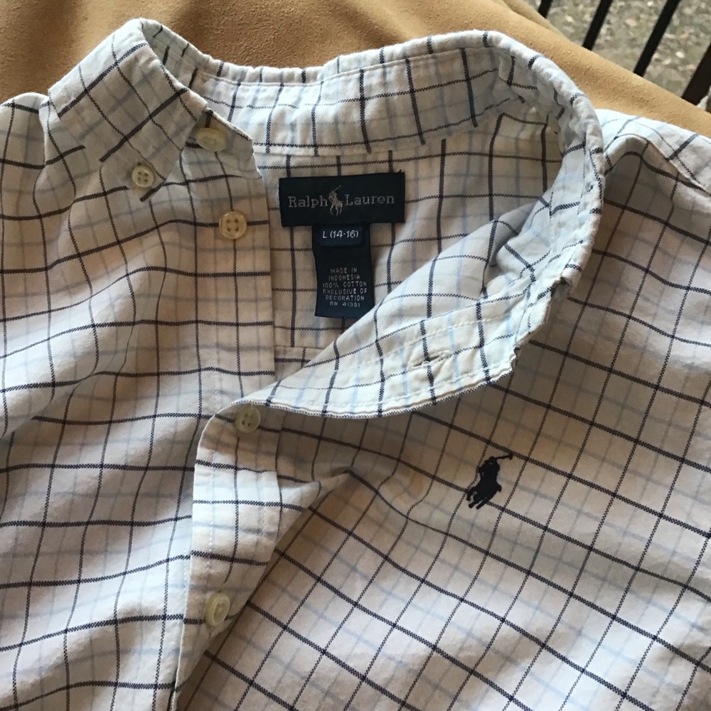 Boys Ralph Lauren Button Down Dress Shirt